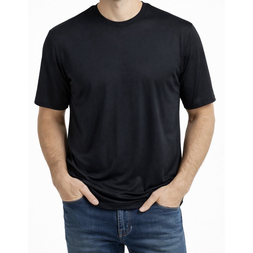 Hurley Exist Breathe Raglan Tee Performance Essentials Men's Black M Moisture W…